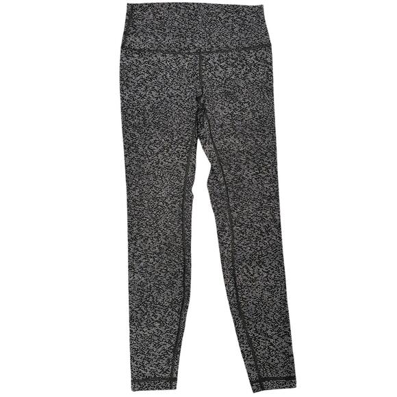 Lululemon Wunder Under Hi-Rise Tight Full-On Luxtreme 28" Soundwave White Black - Picture 2 of 10